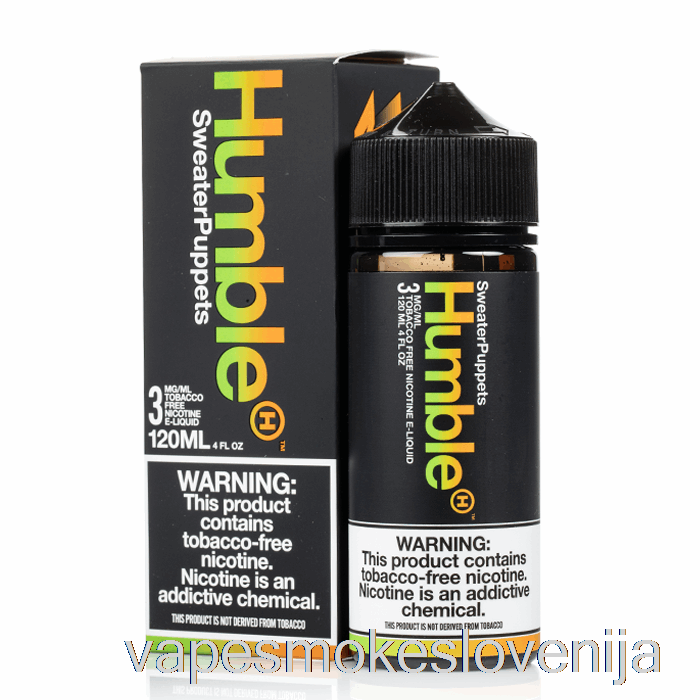 Vape Za Enkratno Uporabo Sweater Puppets - Humble Juice Co. - 120 Ml 0 Mg